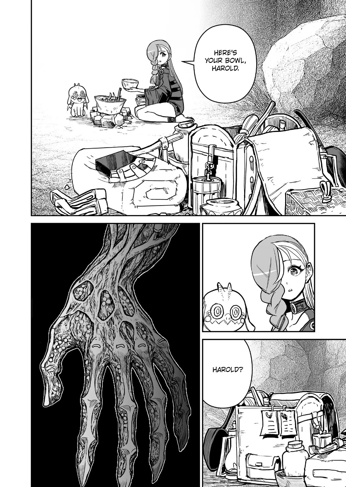 Abandoned: The Hero Who's So Strong He Breaks Every Weapon and the Elf Weaponsmith Chapter 19 page 2 - Chapter 19: A Fortuitous Attack