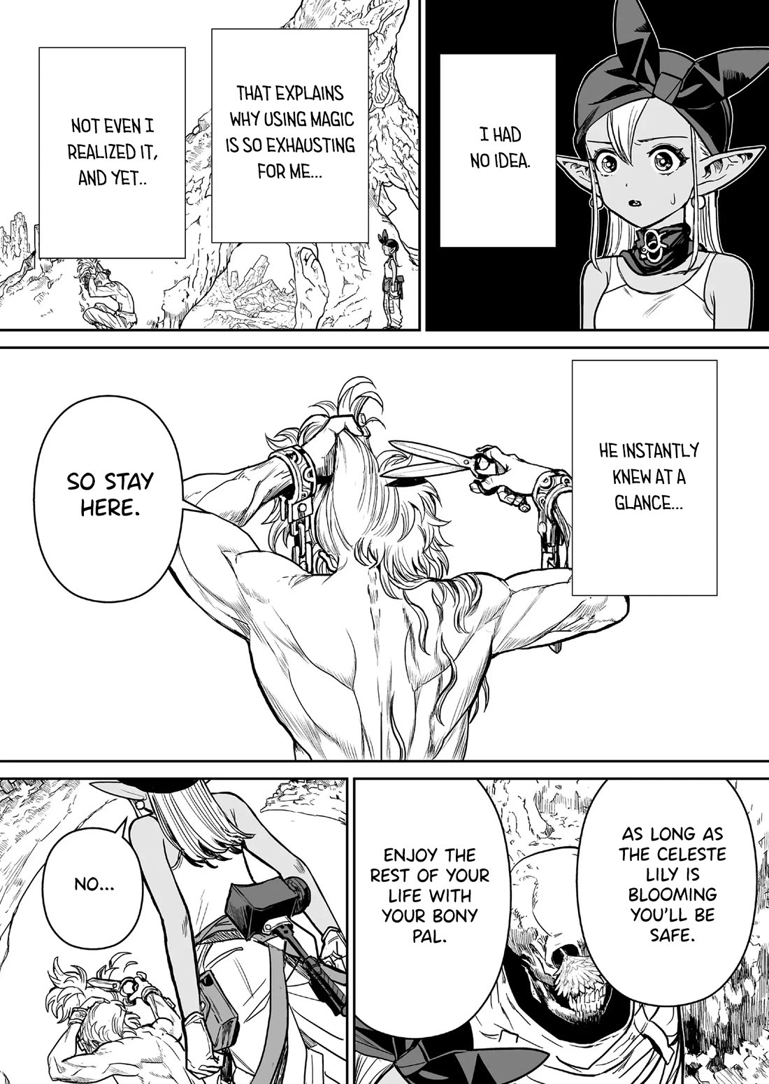 Abandoned: The Hero Who's So Strong He Breaks Every Weapon and the Elf Weaponsmith Chapter 2 page 10 - Chapter 2: Disconnected Feelings