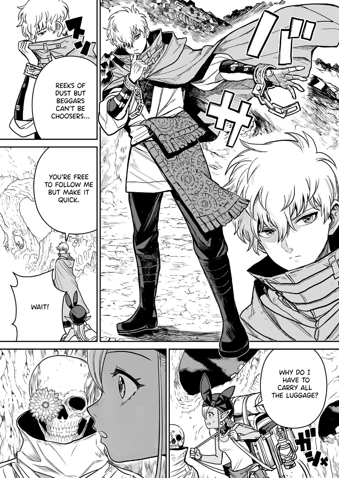 Abandoned: The Hero Who's So Strong He Breaks Every Weapon and the Elf Weaponsmith Chapter 2 page 15 - Chapter 2: Disconnected Feelings