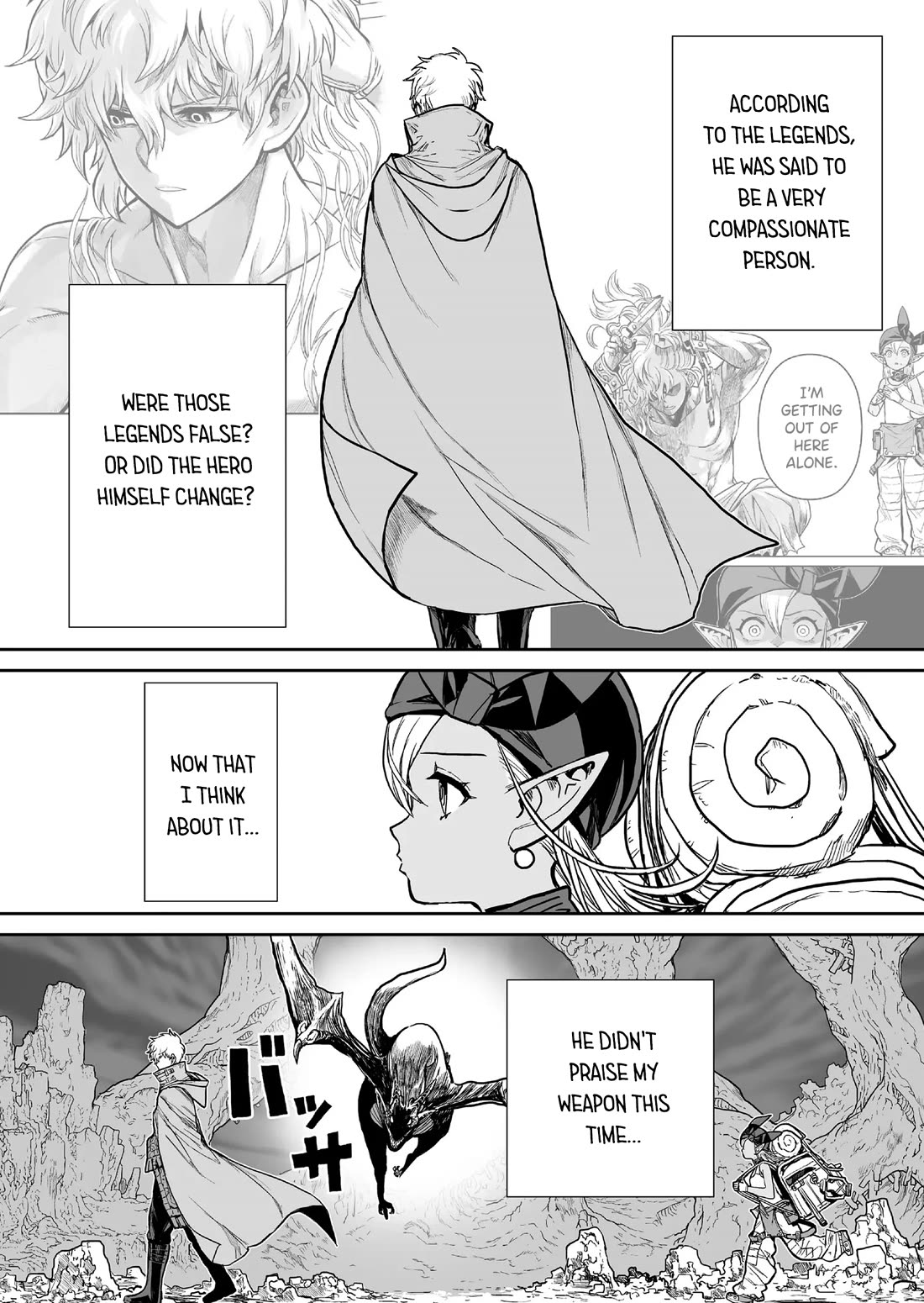 Abandoned: The Hero Who's So Strong He Breaks Every Weapon and the Elf Weaponsmith Chapter 2 page 26 - Chapter 2: Disconnected Feelings