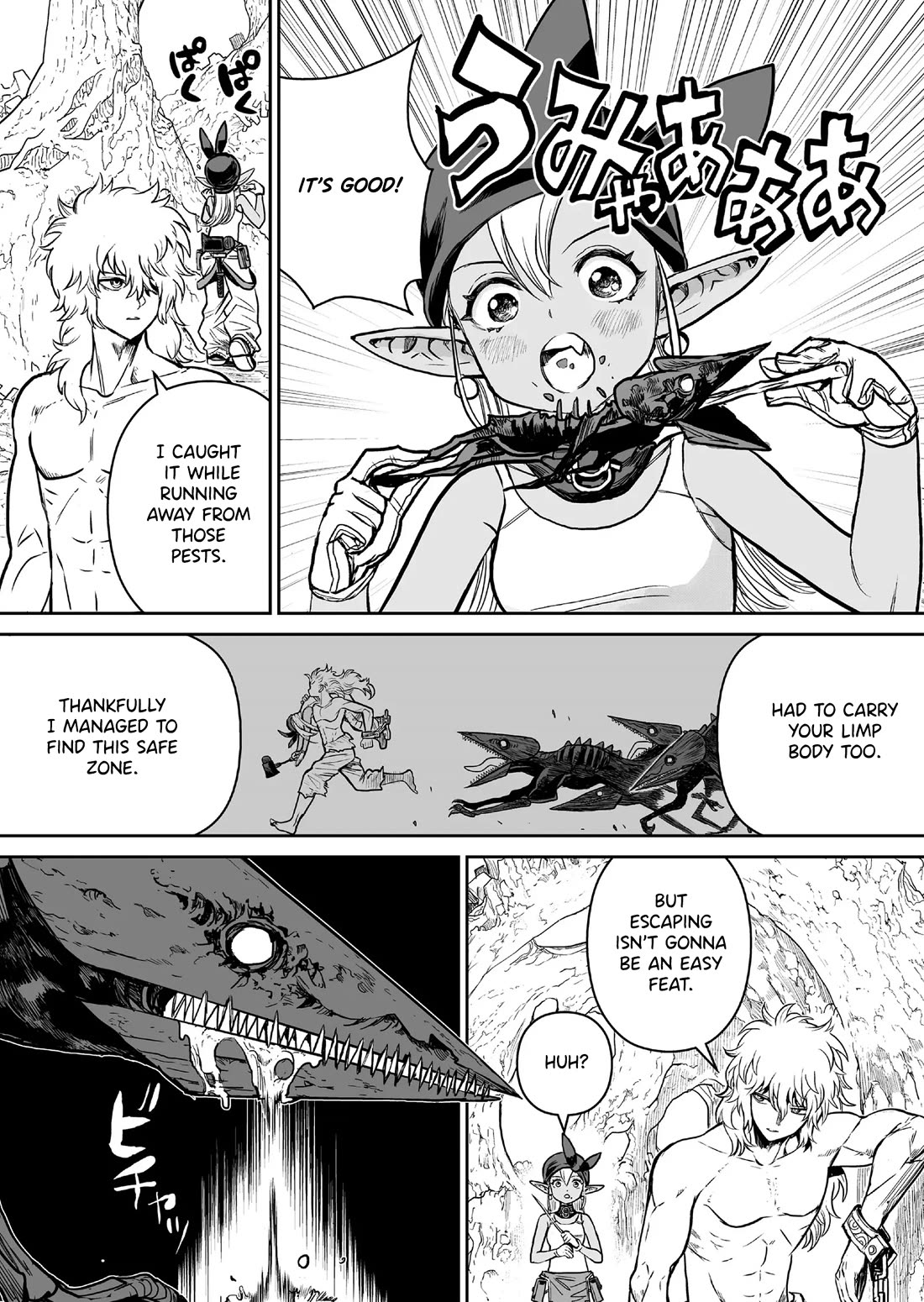 Abandoned: The Hero Who's So Strong He Breaks Every Weapon and the Elf Weaponsmith Chapter 2 page 7 - Chapter 2: Disconnected Feelings