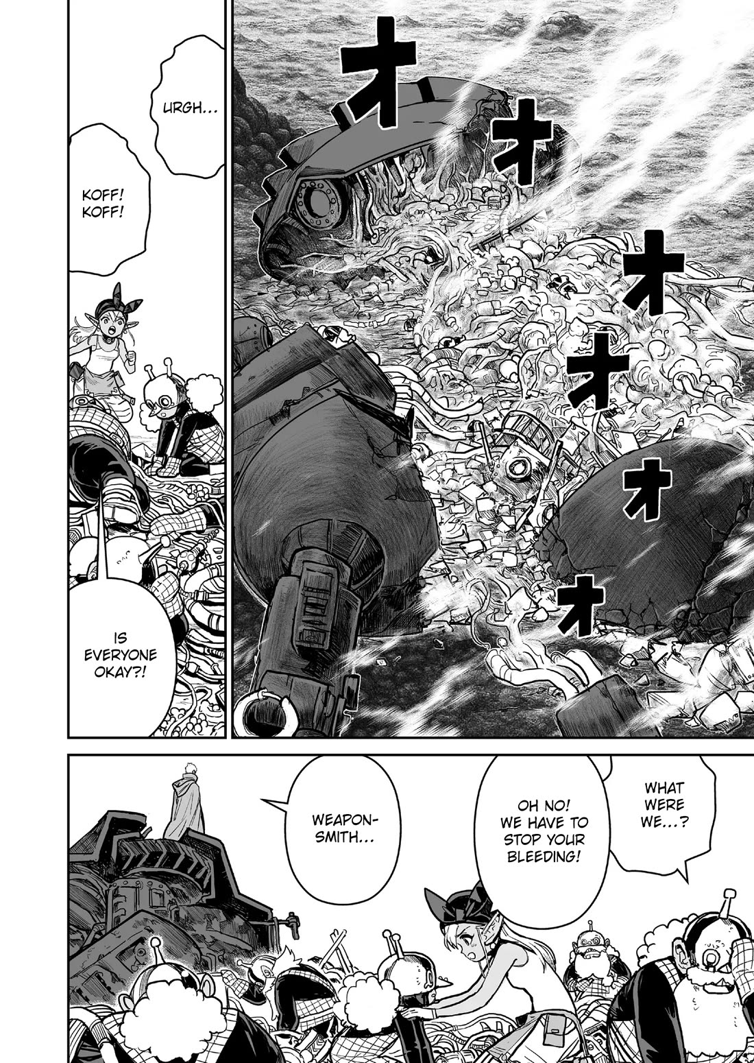 Abandoned: The Hero Who's So Strong He Breaks Every Weapon and the Elf Weaponsmith Chapter 20 page 12 - Chapter 20: Bottomless Despair