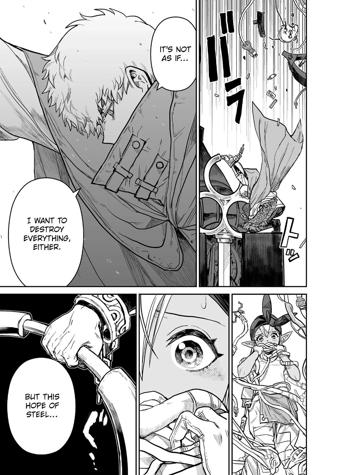 Abandoned: The Hero Who's So Strong He Breaks Every Weapon and the Elf Weaponsmith Chapter 20 page 9 - Chapter 20: Bottomless Despair