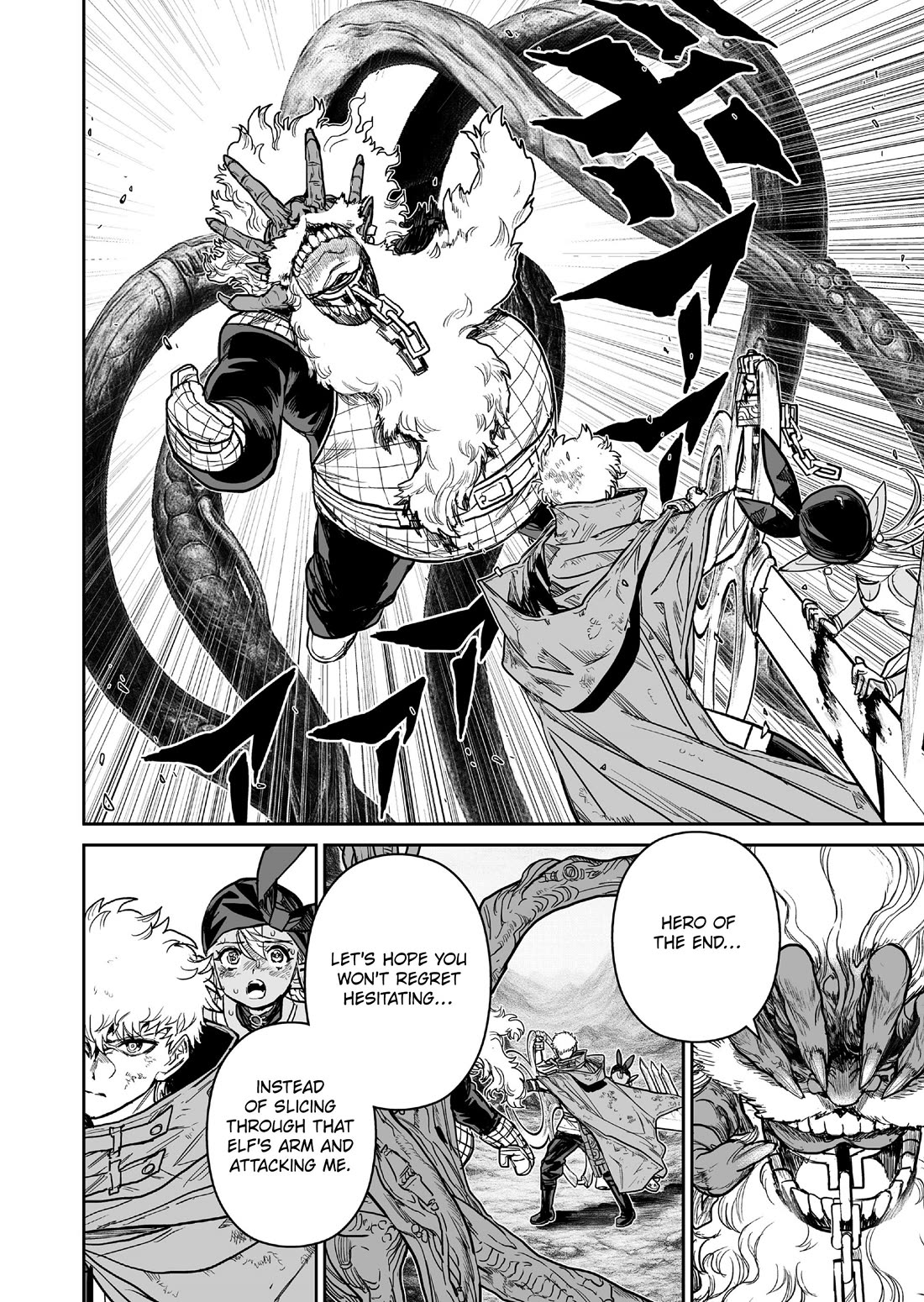 Abandoned: The Hero Who's So Strong He Breaks Every Weapon and the Elf Weaponsmith Chapter 21 page 12 - Chapter 21: The Demon King's Return