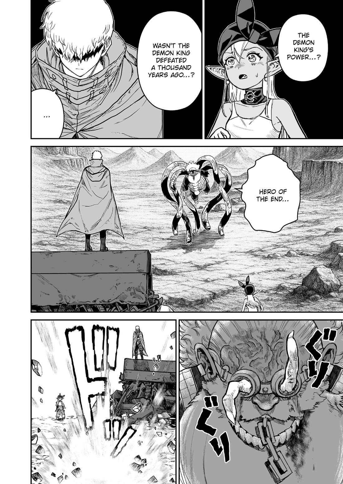 Abandoned: The Hero Who's So Strong He Breaks Every Weapon and the Elf Weaponsmith Chapter 21 page 2 - Chapter 21: The Demon King's Return