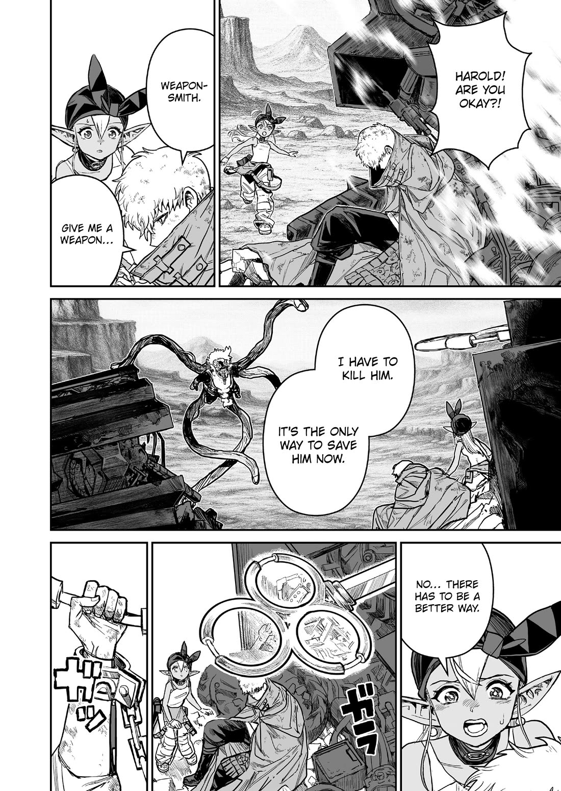 Abandoned: The Hero Who's So Strong He Breaks Every Weapon and the Elf Weaponsmith Chapter 21 page 4 - Chapter 21: The Demon King's Return