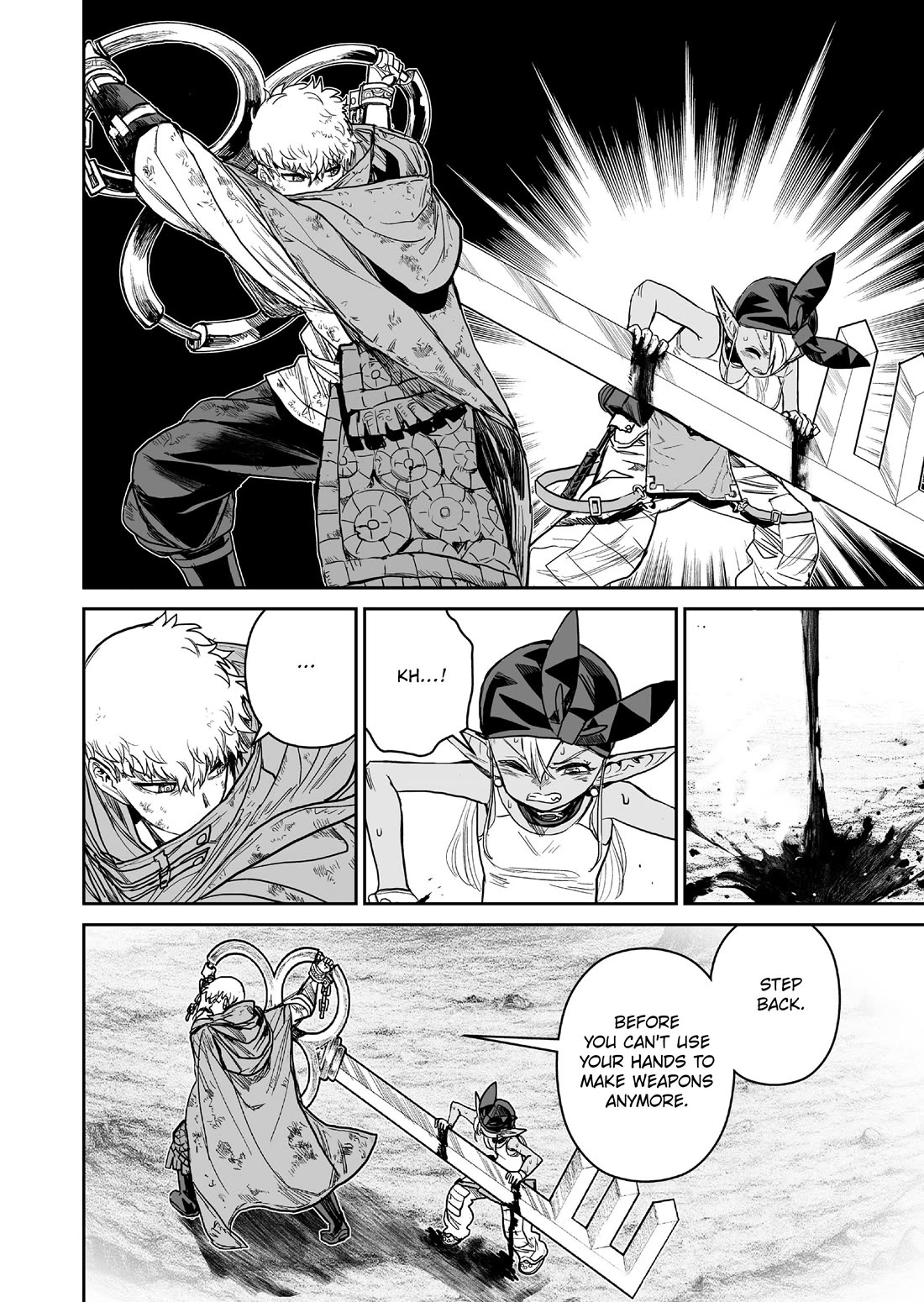 Abandoned: The Hero Who's So Strong He Breaks Every Weapon and the Elf Weaponsmith Chapter 21 page 8 - Chapter 21: The Demon King's Return