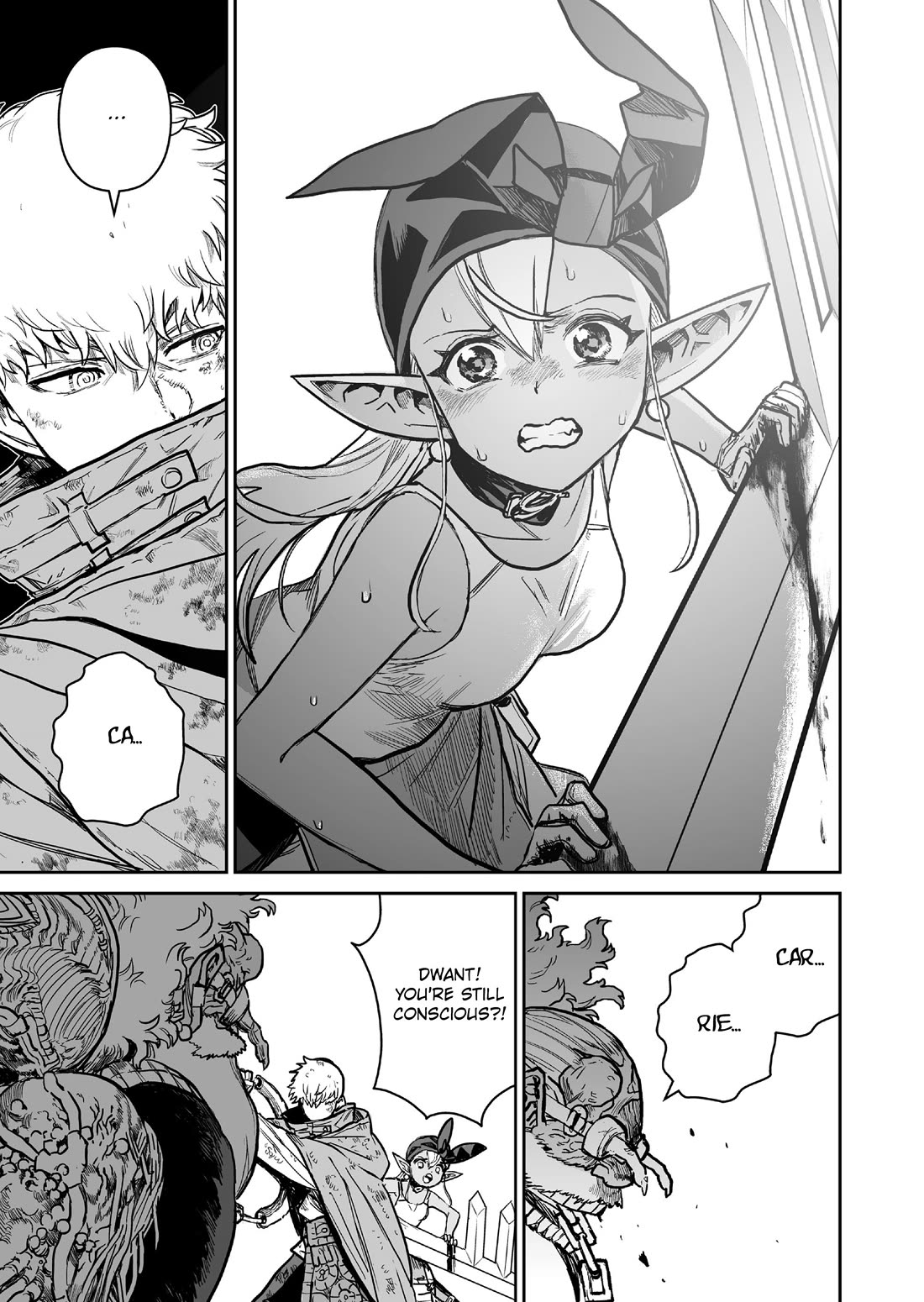 Abandoned: The Hero Who's So Strong He Breaks Every Weapon and the Elf Weaponsmith Chapter 21 page 9 - Chapter 21: The Demon King's Return