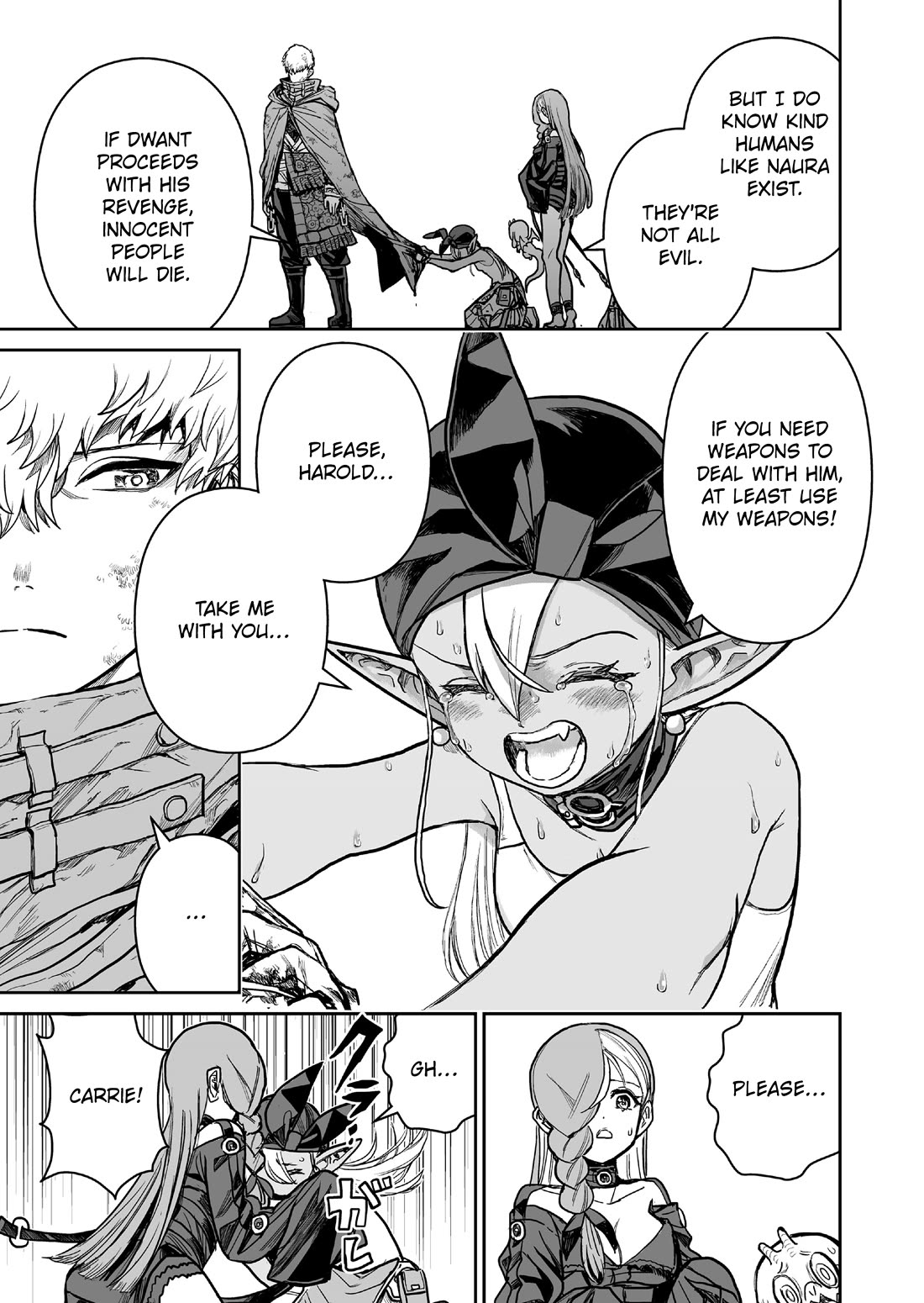 Abandoned: The Hero Who's So Strong He Breaks Every Weapon and the Elf Weaponsmith Chapter 22 page 7 - Chapter 22: A Beginning With No Knowledge
