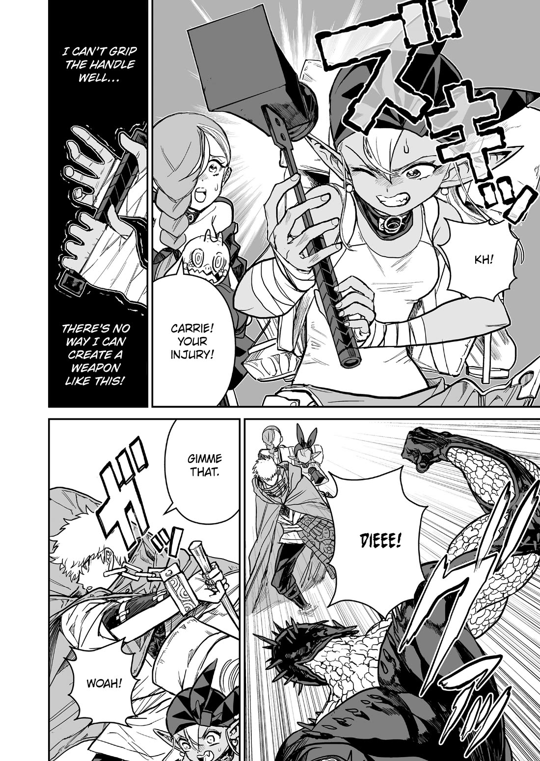 Abandoned: The Hero Who's So Strong He Breaks Every Weapon and the Elf Weaponsmith Chapter 23 page 10 - Chapter 23: Return of a Forgotten Memory