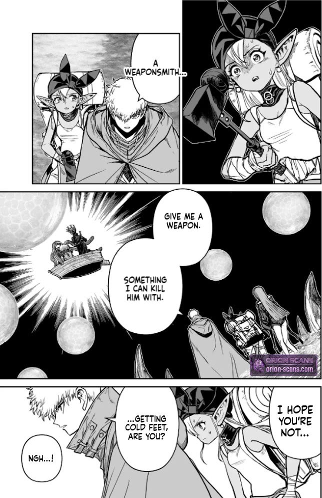 Abandoned: The Hero Who's So Strong He Breaks Every Weapon and the Elf Weaponsmith Chapter 24 page 4 - Chapter 24