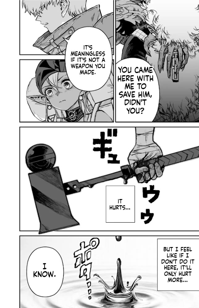 Abandoned: The Hero Who's So Strong He Breaks Every Weapon and the Elf Weaponsmith Chapter 24 page 5 - Chapter 24