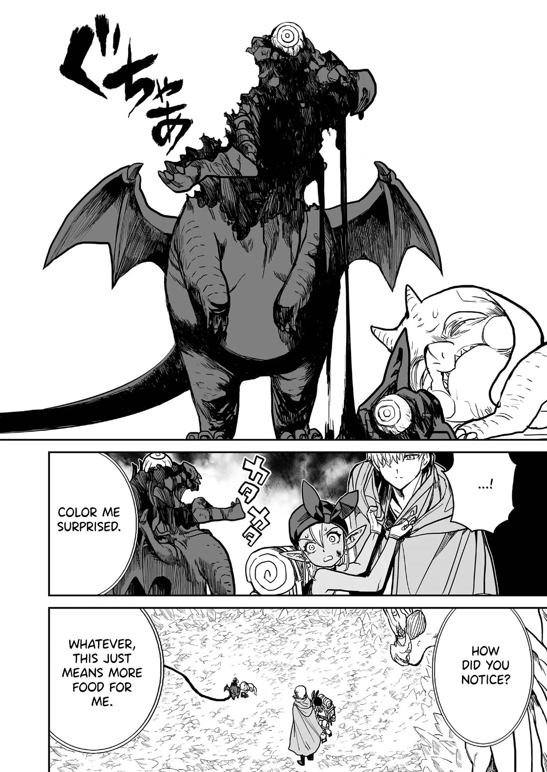 Abandoned: The Hero Who's So Strong He Breaks Every Weapon and the Elf Weaponsmith Chapter 3 page 12 - Chapter 3: Dwelling Monsters