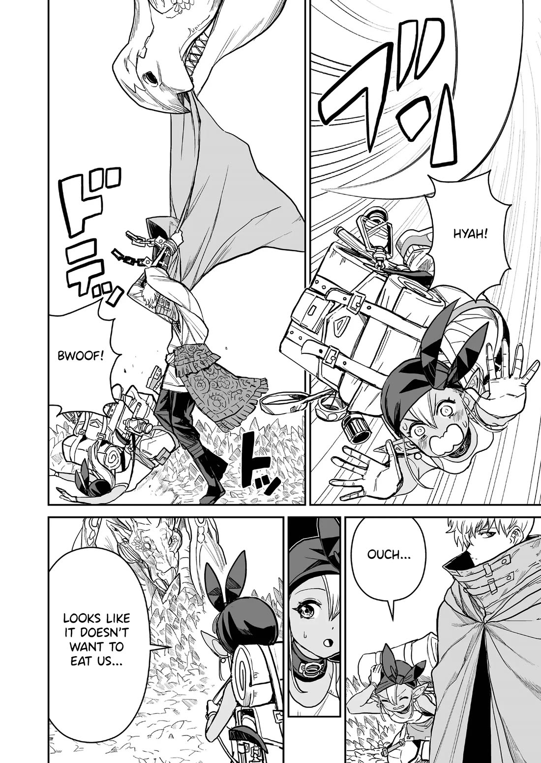 Abandoned: The Hero Who's So Strong He Breaks Every Weapon and the Elf Weaponsmith Chapter 3 page 6 - Chapter 3: Dwelling Monsters