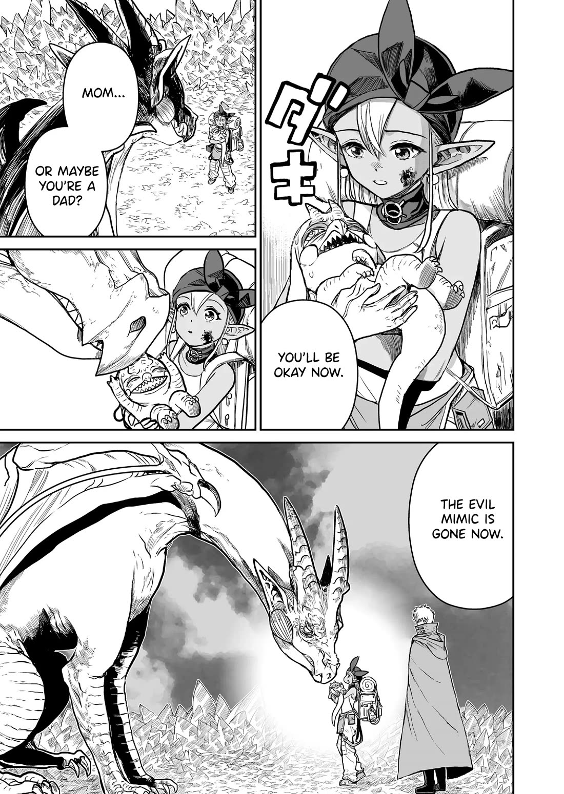 Abandoned: The Hero Who's So Strong He Breaks Every Weapon and the Elf Weaponsmith Chapter 4 page 5 - Chapter 4: Beyond Mimicry