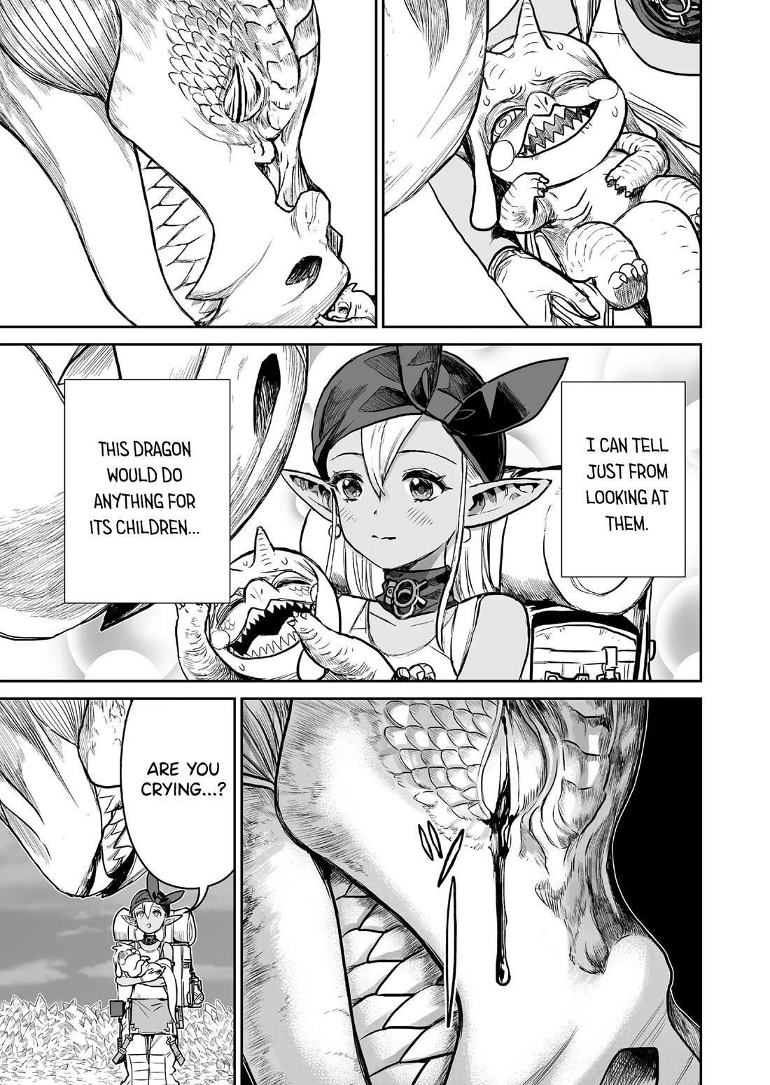 Abandoned: The Hero Who's So Strong He Breaks Every Weapon and the Elf Weaponsmith Chapter 4 page 7 - Chapter 4: Beyond Mimicry