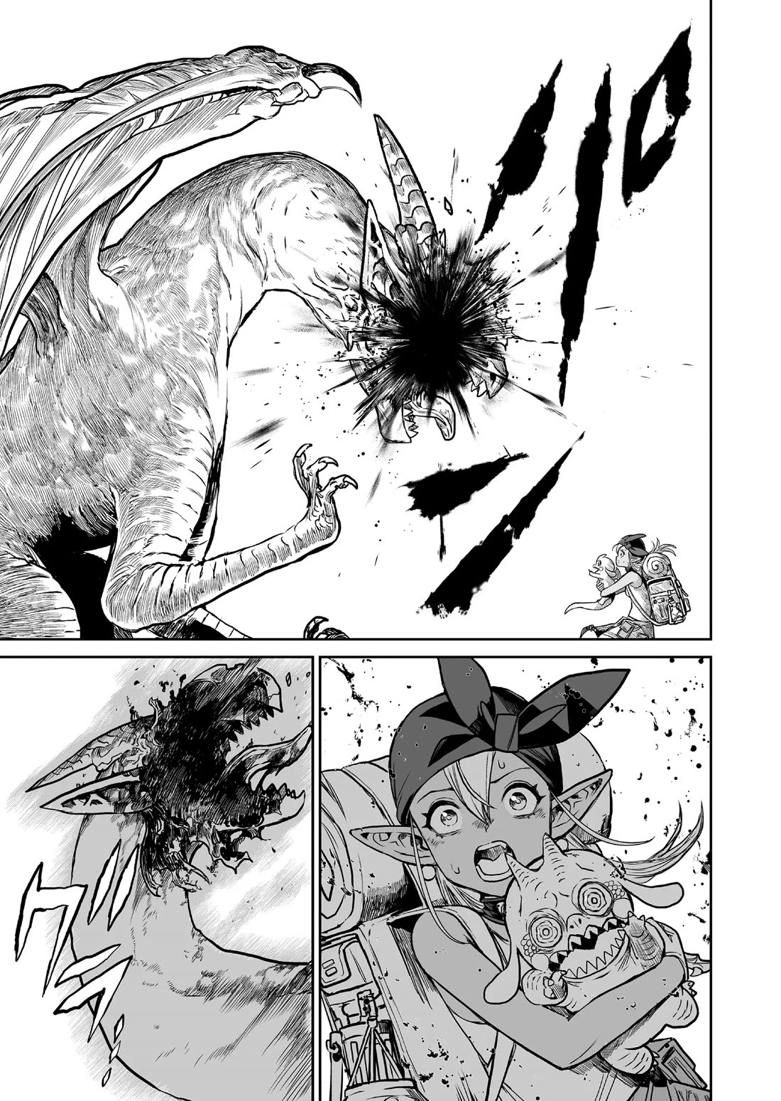 Abandoned: The Hero Who's So Strong He Breaks Every Weapon and the Elf Weaponsmith Chapter 4 page 9 - Chapter 4: Beyond Mimicry