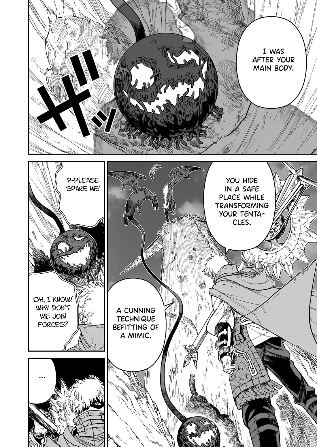 Abandoned: The Hero Who's So Strong He Breaks Every Weapon and the Elf Weaponsmith Chapter 5 page 14 - Chapter 5: A Weapon to Kill, A Weapon to Save
