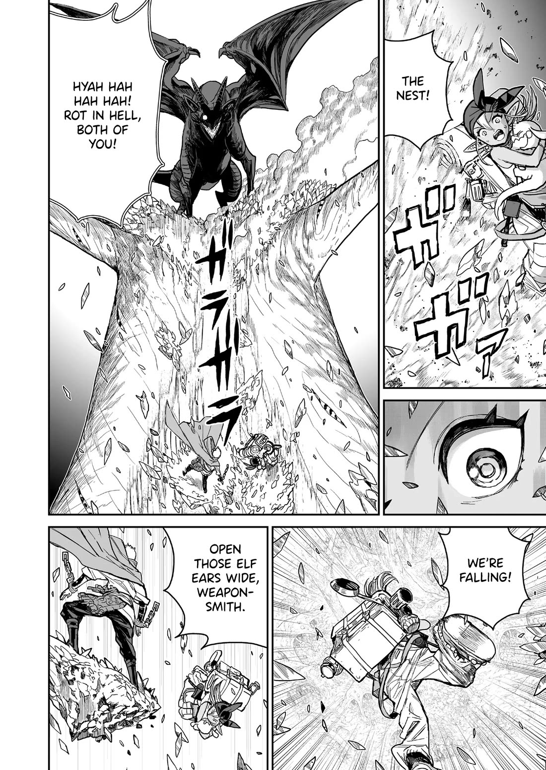 Abandoned: The Hero Who's So Strong He Breaks Every Weapon and the Elf Weaponsmith Chapter 5 page 6 - Chapter 5: A Weapon to Kill, A Weapon to Save