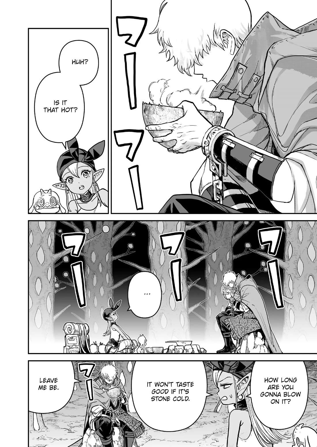 Abandoned: The Hero Who's So Strong He Breaks Every Weapon and the Elf Weaponsmith Chapter 6 page 10 - Chapter 6: Proper Meal