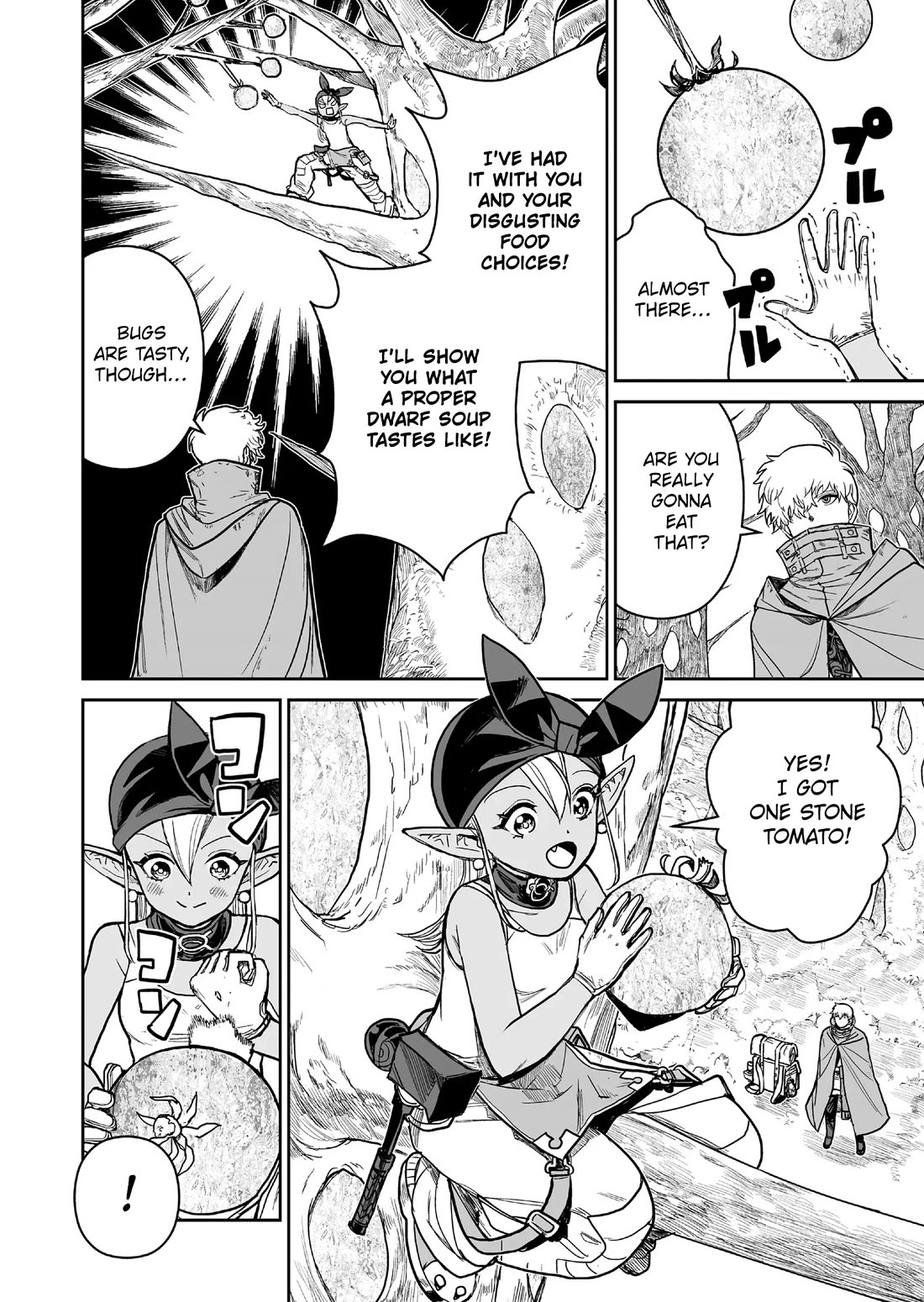 Abandoned: The Hero Who's So Strong He Breaks Every Weapon and the Elf Weaponsmith Chapter 6 page 2 - Chapter 6: Proper Meal