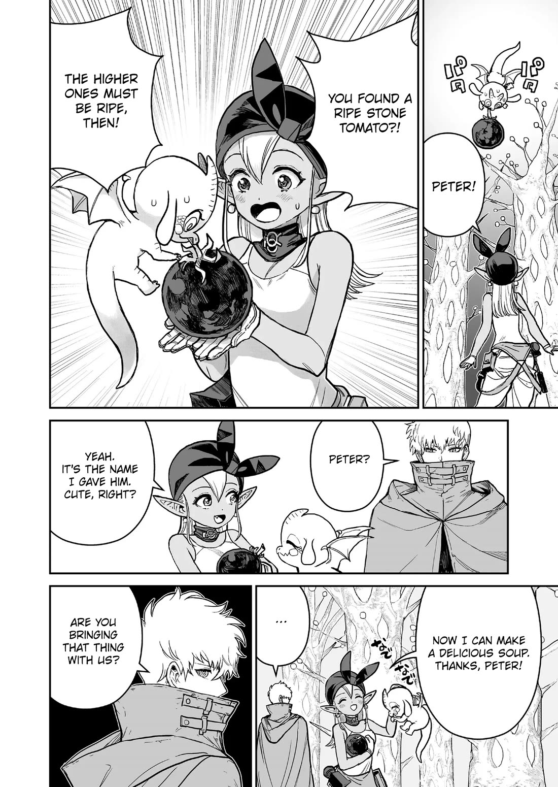 Abandoned: The Hero Who's So Strong He Breaks Every Weapon and the Elf Weaponsmith Chapter 6 page 4 - Chapter 6: Proper Meal