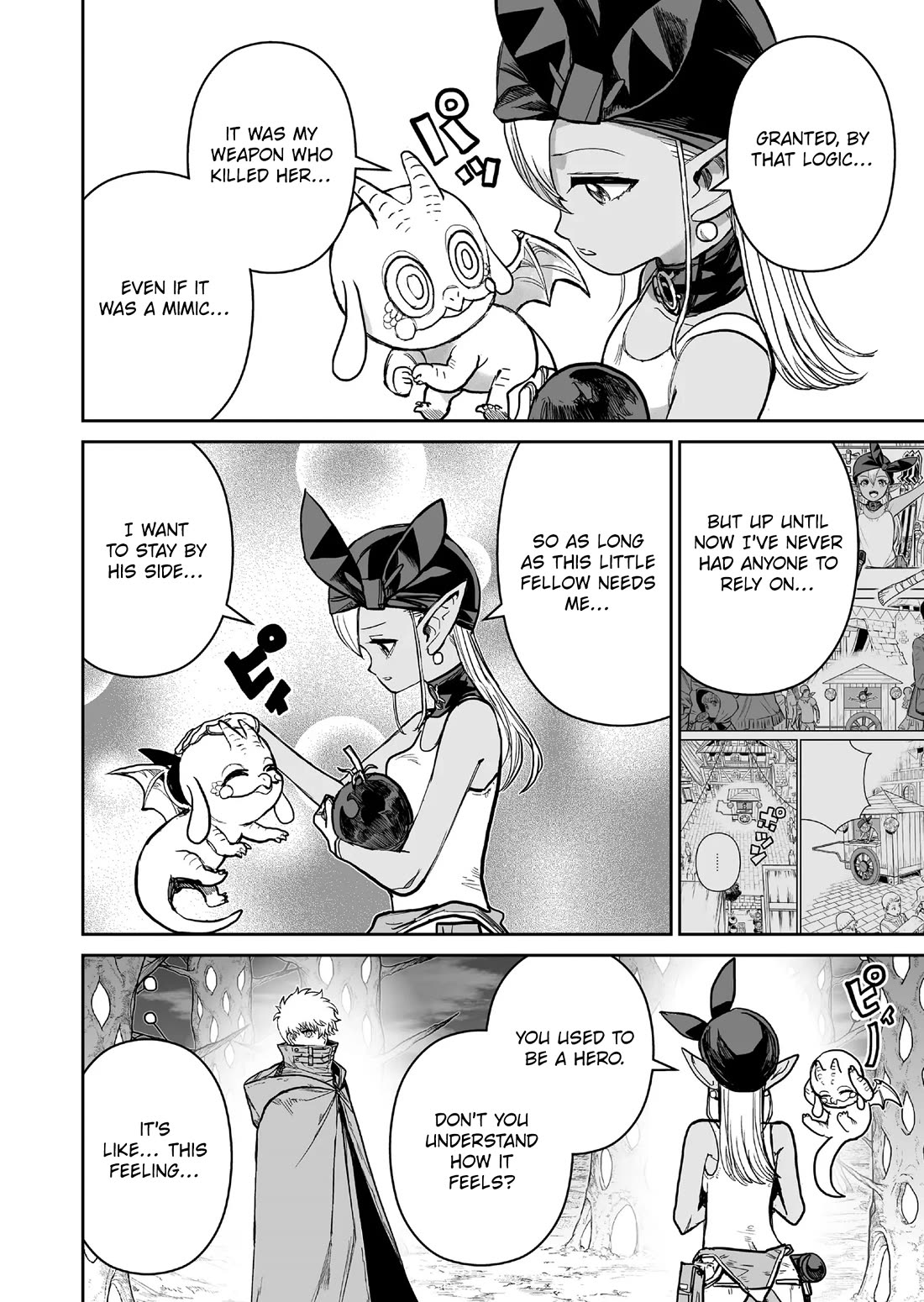 Abandoned: The Hero Who's So Strong He Breaks Every Weapon and the Elf Weaponsmith Chapter 6 page 6 - Chapter 6: Proper Meal