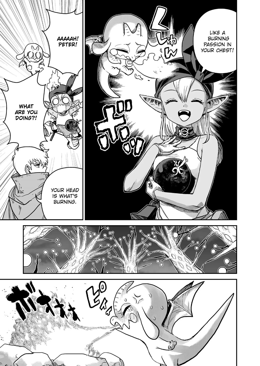 Abandoned: The Hero Who's So Strong He Breaks Every Weapon and the Elf Weaponsmith Chapter 6 page 7 - Chapter 6: Proper Meal