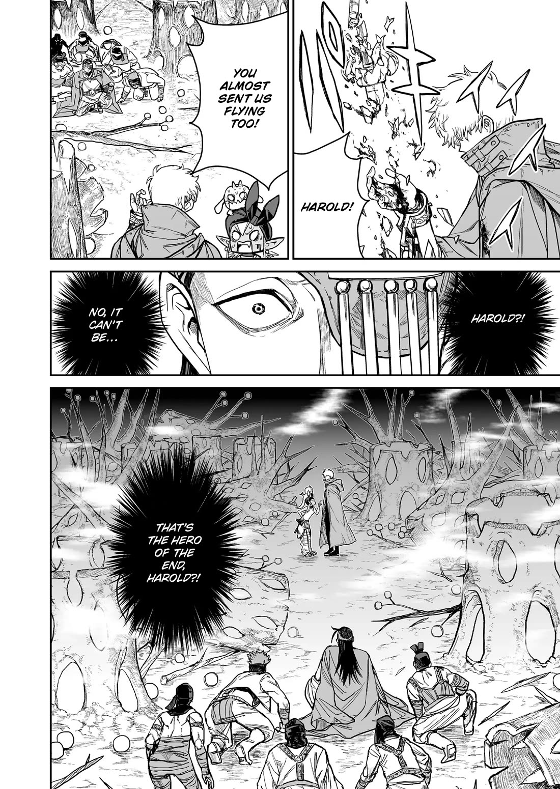 Abandoned: The Hero Who's So Strong He Breaks Every Weapon and the Elf Weaponsmith Chapter 7 page 16 - Chapter 7: Pillaging