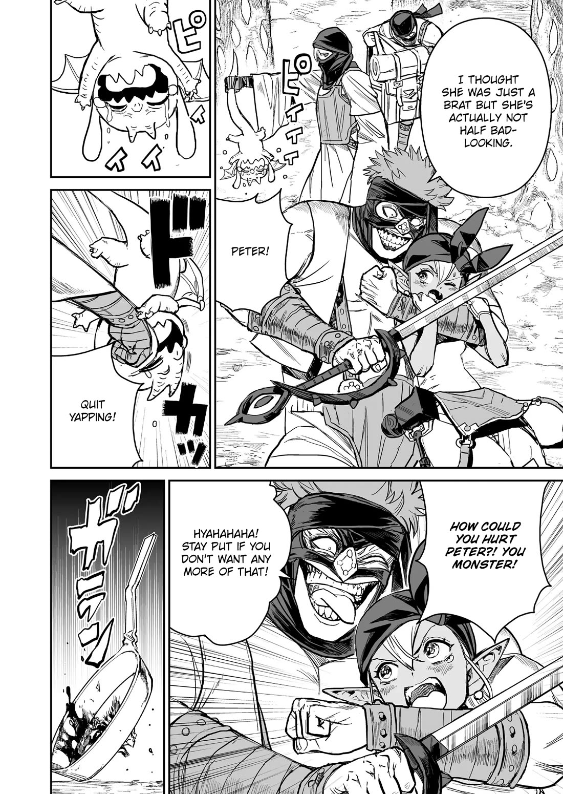 Abandoned: The Hero Who's So Strong He Breaks Every Weapon and the Elf Weaponsmith Chapter 7 page 6 - Chapter 7: Pillaging