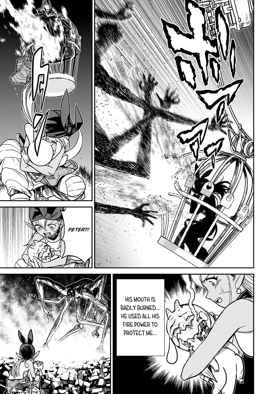 Abandoned: The Hero Who's So Strong He Breaks Every Weapon and the Elf Weaponsmith Chapter 8 page 17 - Chapter 8: Bael Market