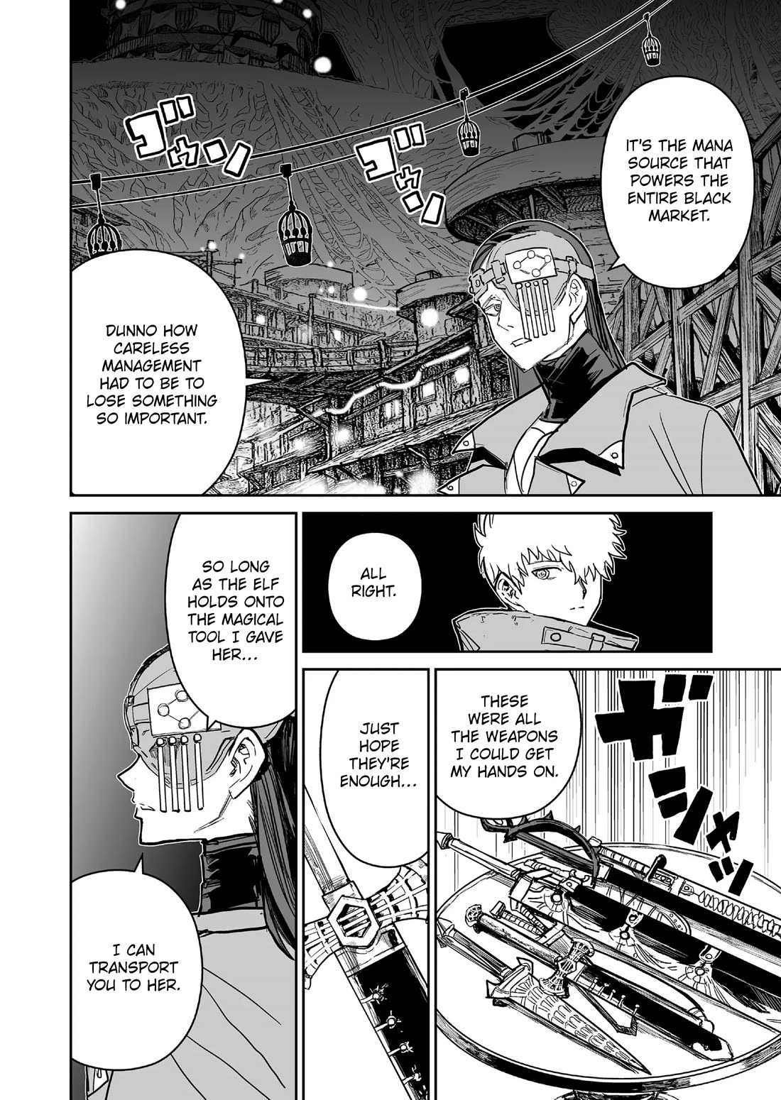 Abandoned: The Hero Who's So Strong He Breaks Every Weapon and the Elf Weaponsmith Chapter 9 page 10 - Chapter 9: Aether Found