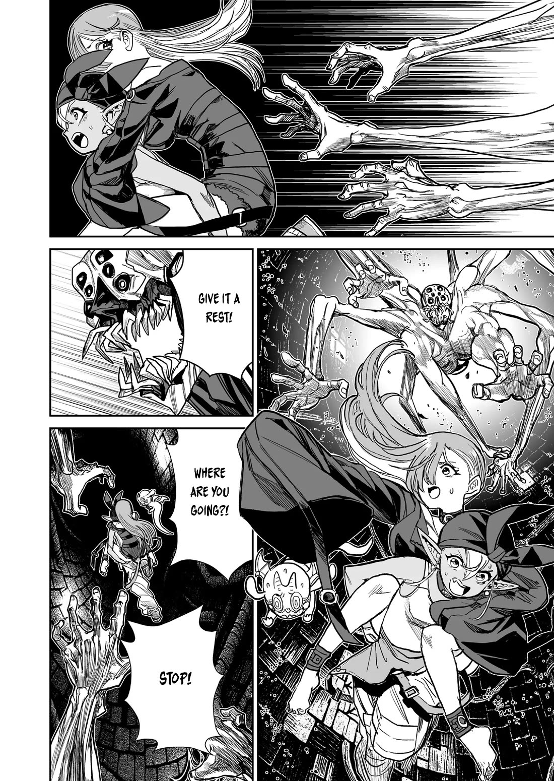 Abandoned: The Hero Who's So Strong He Breaks Every Weapon and the Elf Weaponsmith Chapter 9 page 12 - Chapter 9: Aether Found
