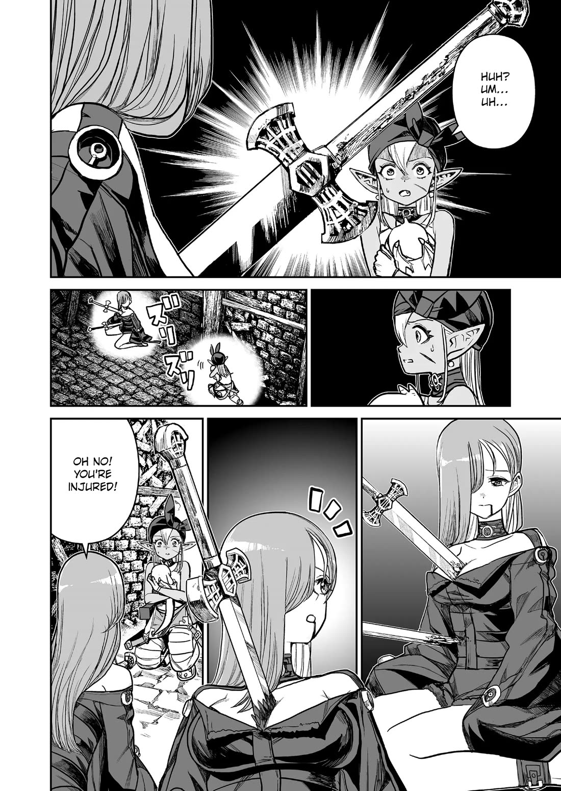Abandoned: The Hero Who's So Strong He Breaks Every Weapon and the Elf Weaponsmith Chapter 9 page 2 - Chapter 9: Aether Found