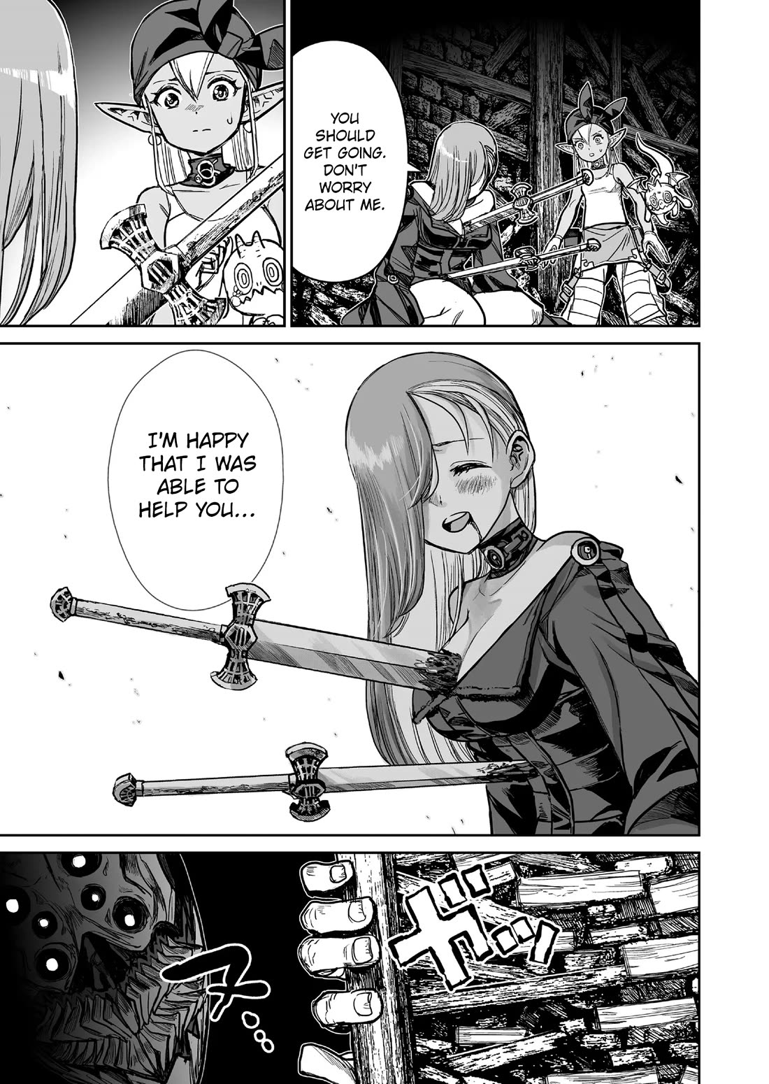 Abandoned: The Hero Who's So Strong He Breaks Every Weapon and the Elf Weaponsmith Chapter 9 page 5 - Chapter 9: Aether Found