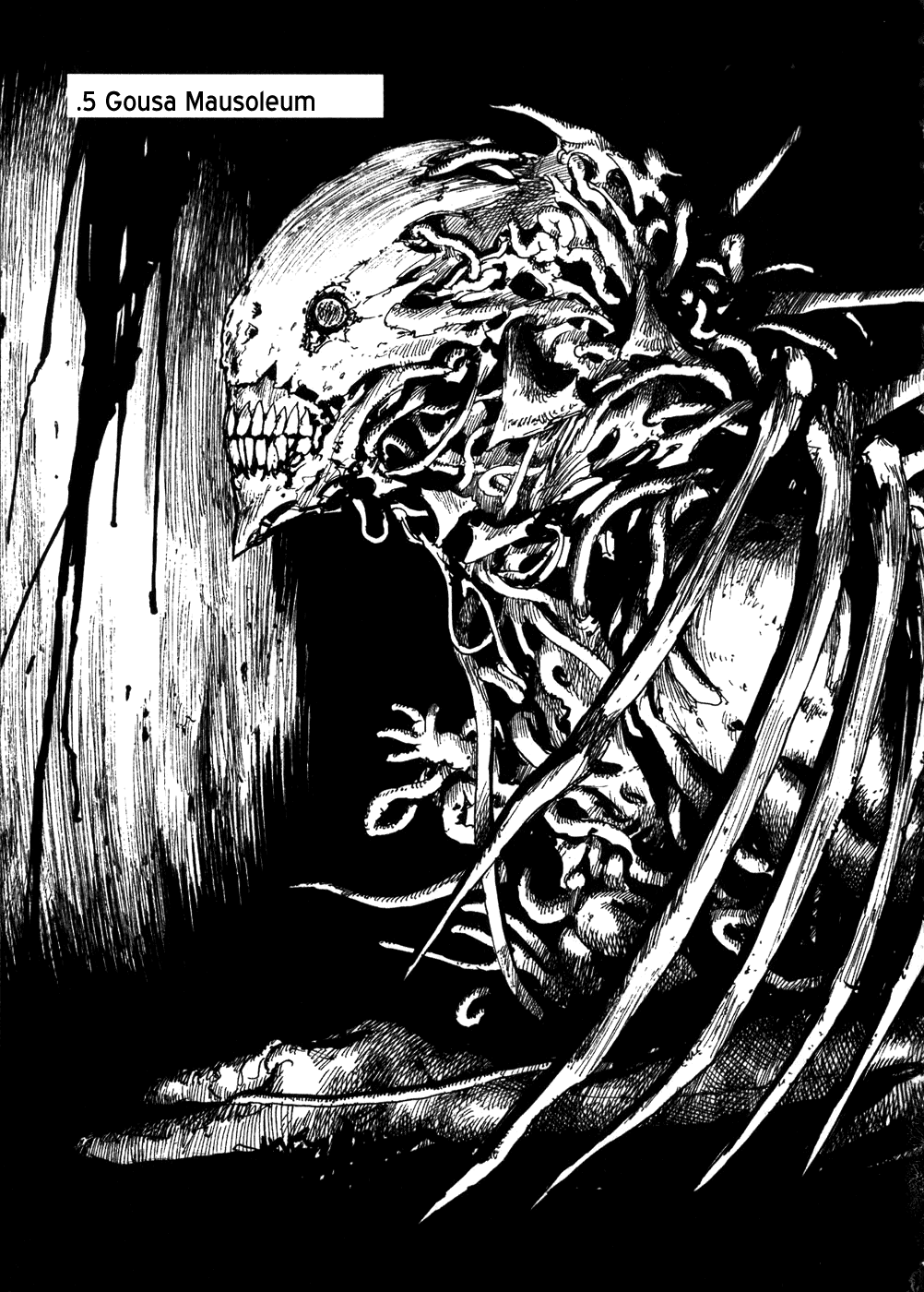 Abara Chapter 5 page 1 - Chapter 5: Gousa Mausoleum