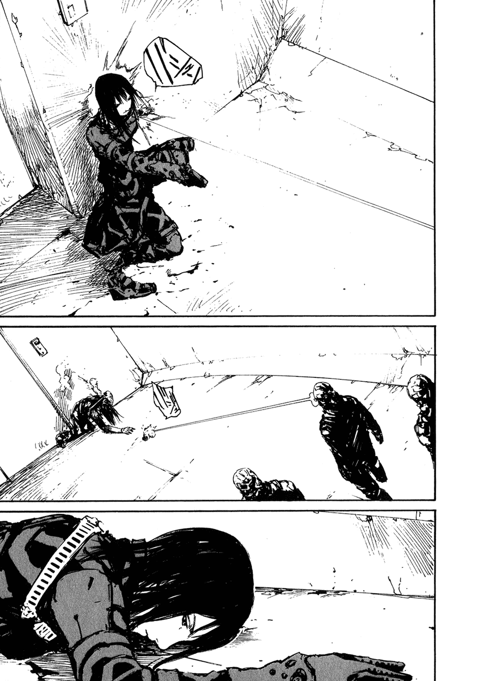 Abara Chapter 6 page 16 - Chapter 6: Destruction Notice