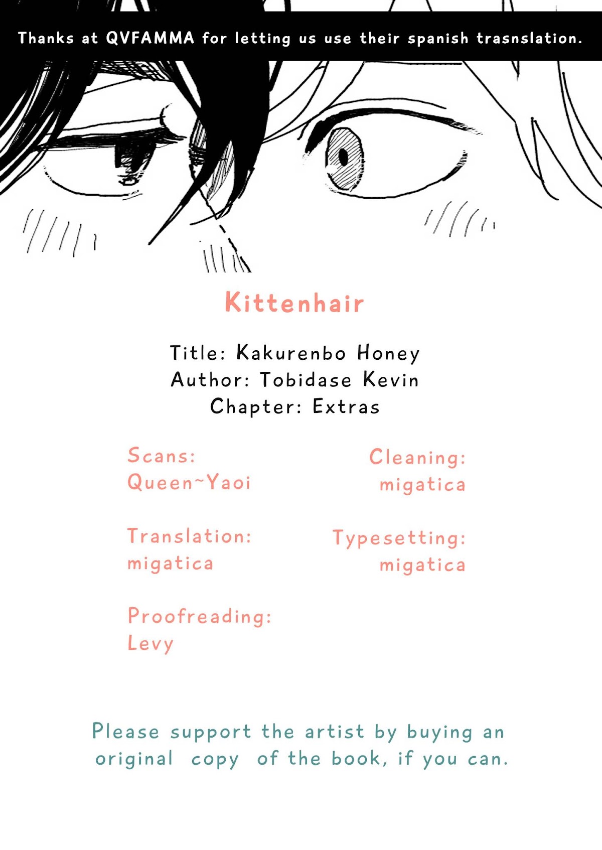 Abarenbo Honey Chapter 0 page 1 - Chapter Extra : [End]