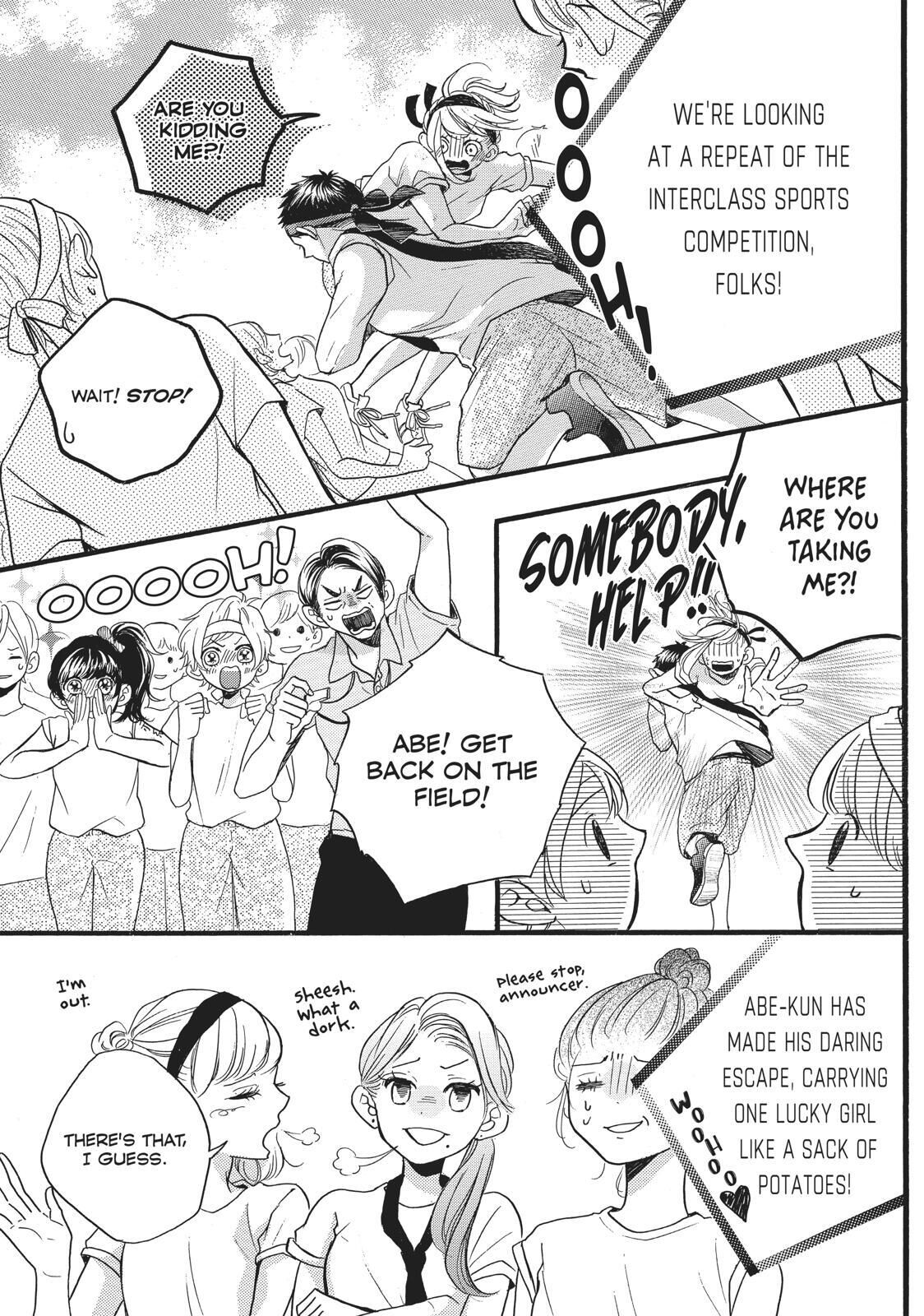 Abe-kun ni Nerawaretemasu Chapter 11 page 35 - Chapter 11: You'd Better Be Watching