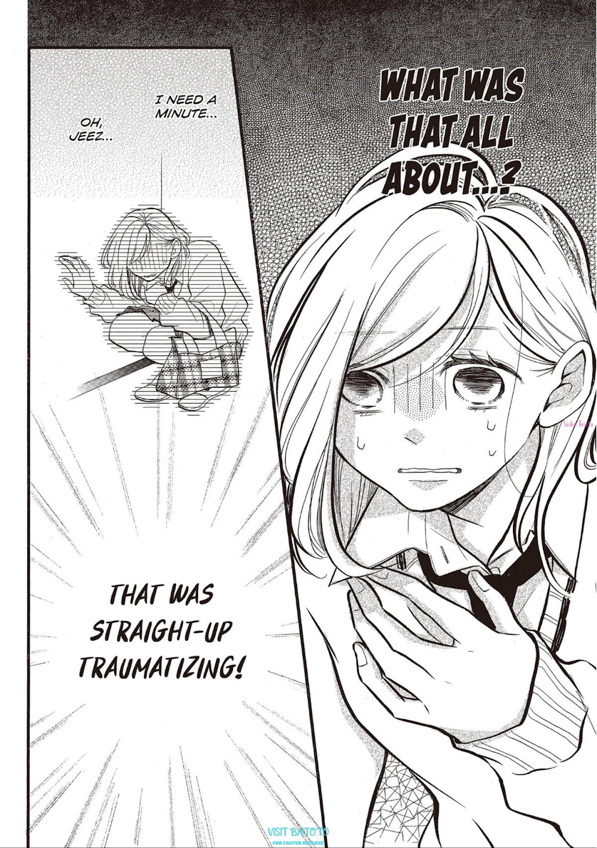 Abe-kun ni Nerawaretemasu Chapter 17 page 18 - Chapter 17: None Of My Business?