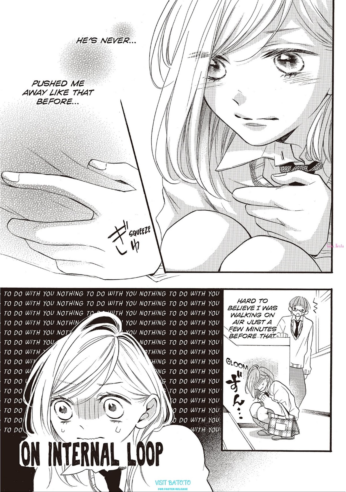 Abe-kun ni Nerawaretemasu Chapter 17 page 19 - Chapter 17: None Of My Business?