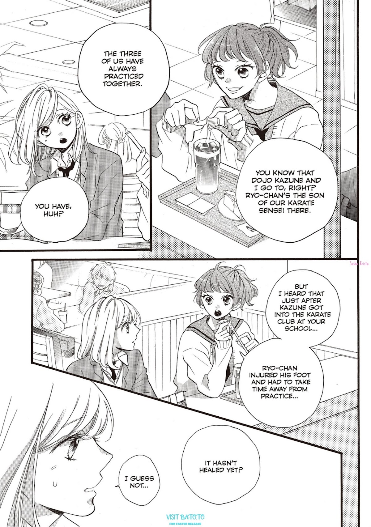 Abe-kun ni Nerawaretemasu Chapter 17 page 27 - Chapter 17: None Of My Business?