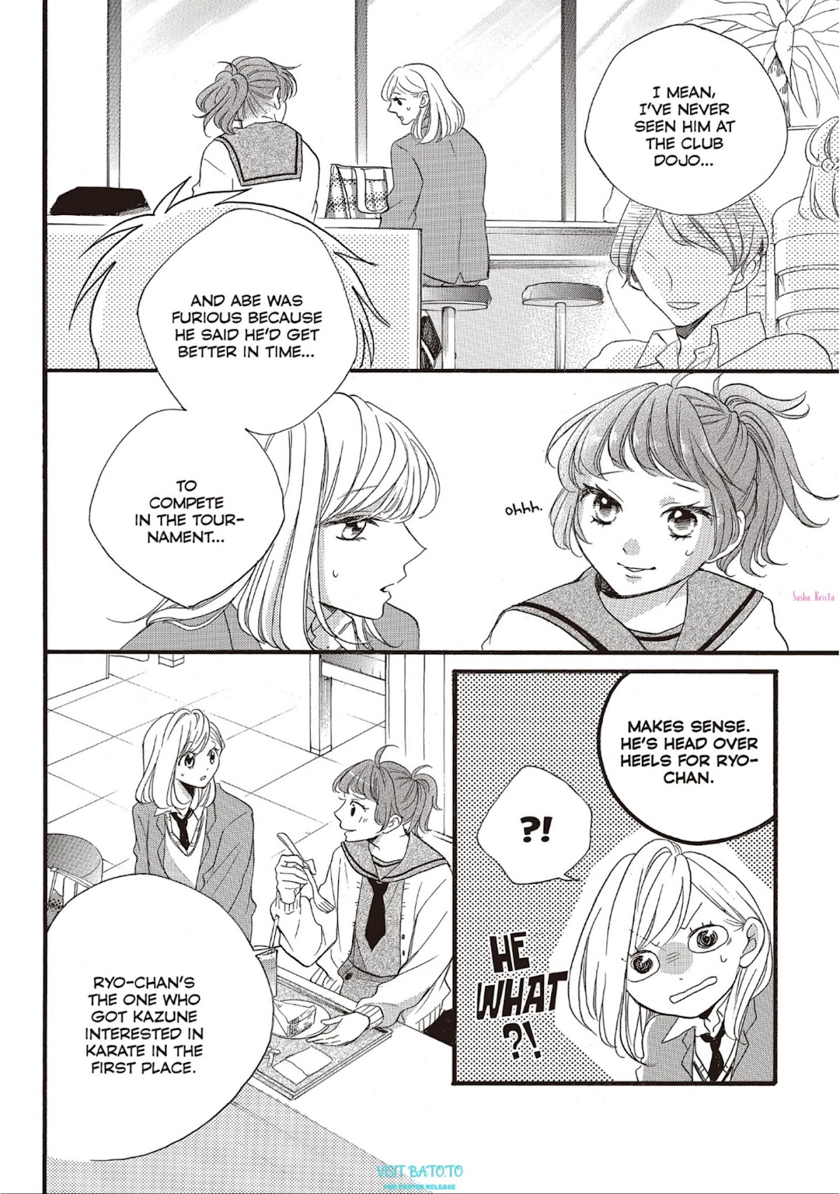 Abe-kun ni Nerawaretemasu Chapter 17 page 28 - Chapter 17: None Of My Business?