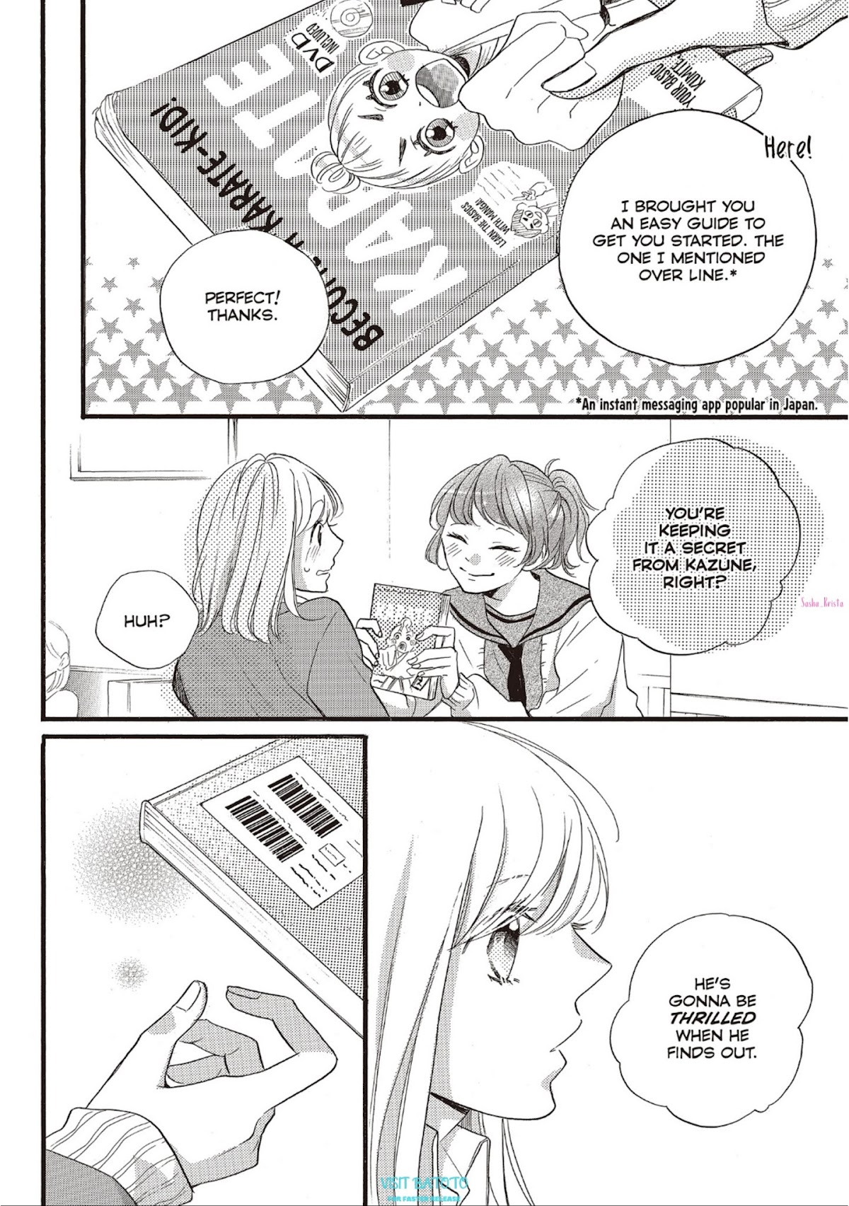 Abe-kun ni Nerawaretemasu Chapter 17 page 30 - Chapter 17: None Of My Business?