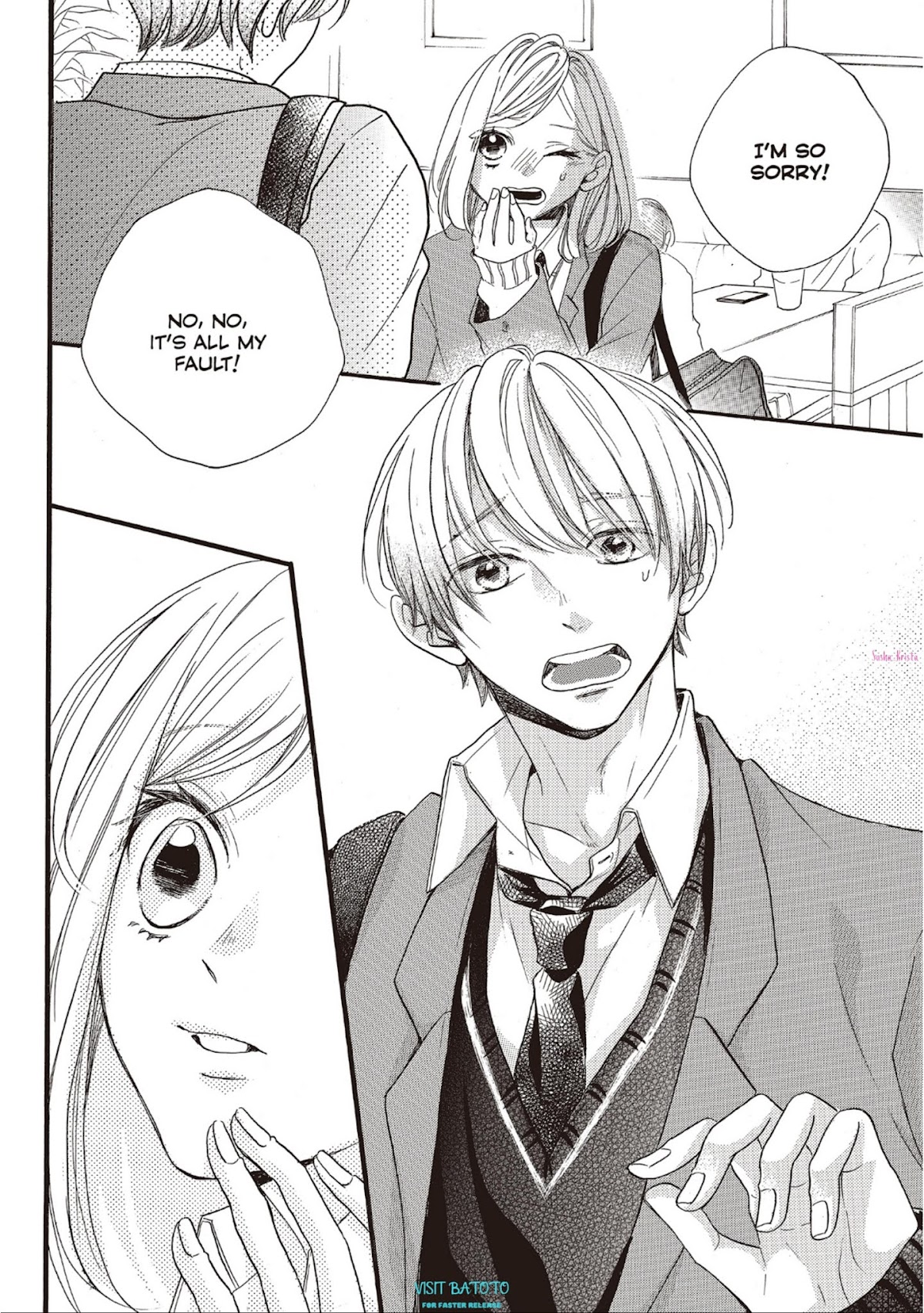 Abe-kun ni Nerawaretemasu Chapter 17 page 38 - Chapter 17: None Of My Business?