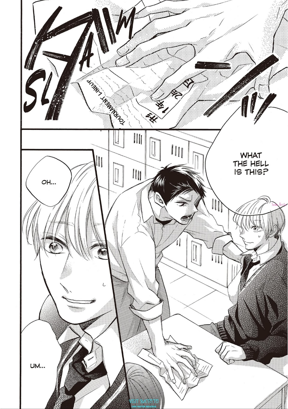 Abe-kun ni Nerawaretemasu Chapter 17 page 8 - Chapter 17: None Of My Business?