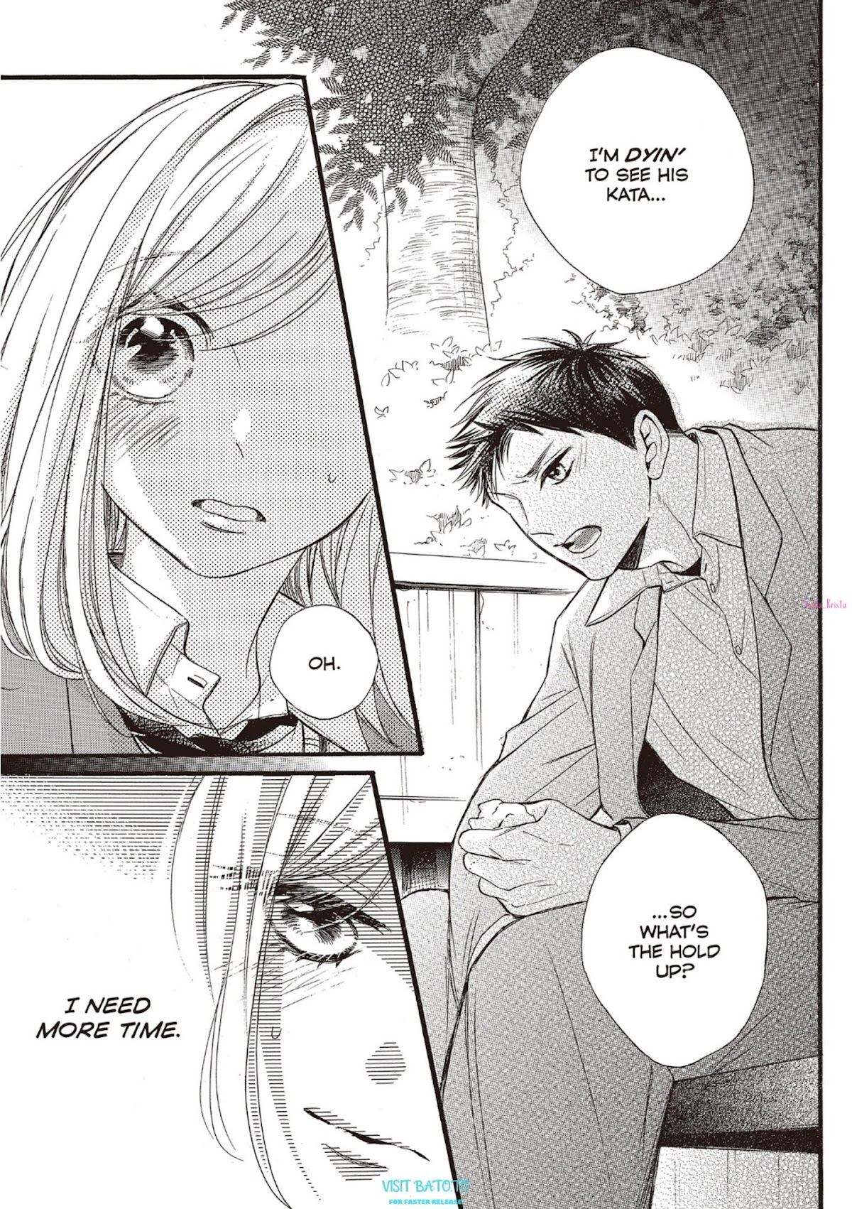 Abe-kun ni Nerawaretemasu Chapter 18 page 17 - Chapter 18: Why?