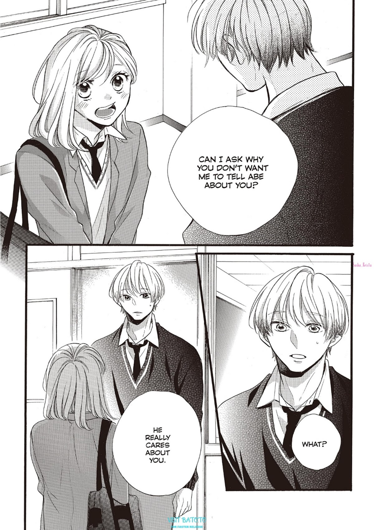 Abe-kun ni Nerawaretemasu Chapter 18 page 33 - Chapter 18: Why?