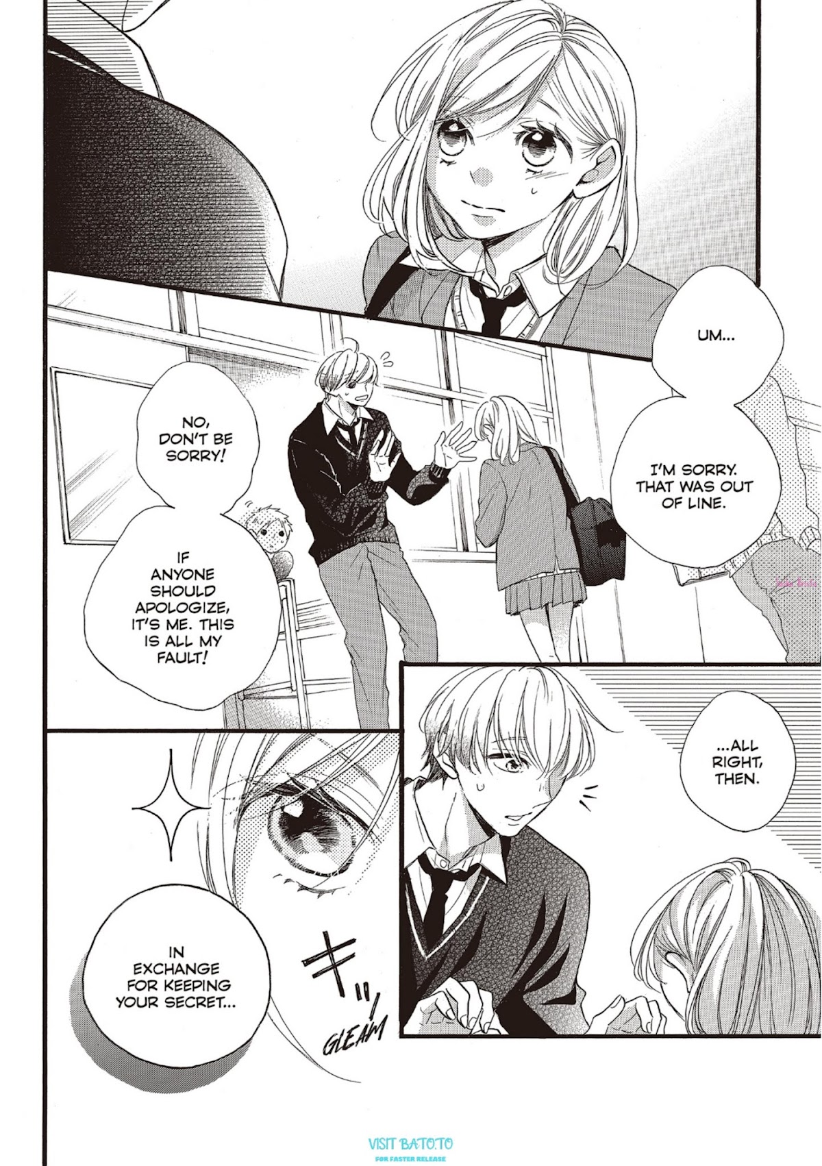 Abe-kun ni Nerawaretemasu Chapter 18 page 36 - Chapter 18: Why?
