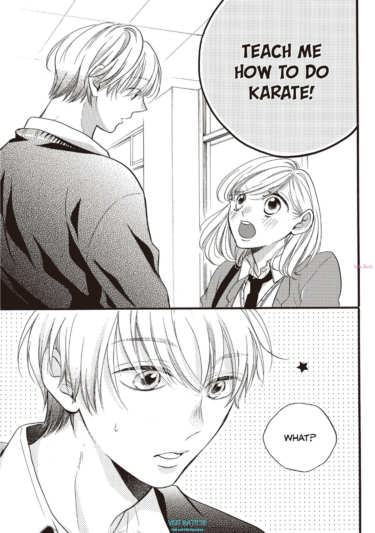 Abe-kun ni Nerawaretemasu Chapter 18 page 37 - Chapter 18: Why?